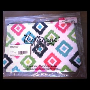 Brand New Thirty-One Zipper Pouch 5x6